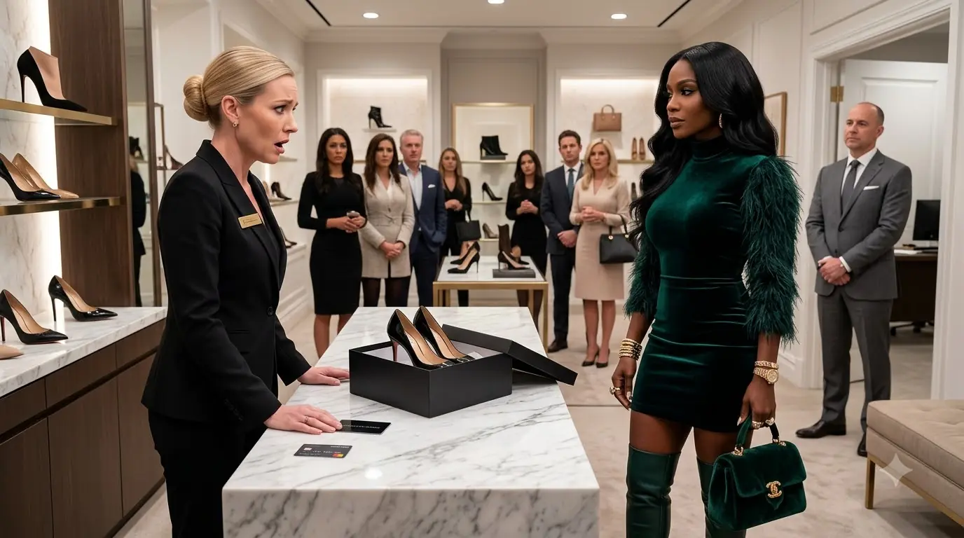 They Refused to Sell Her the Shoes She Asked For — Then the Store Learned Who Owned the Company