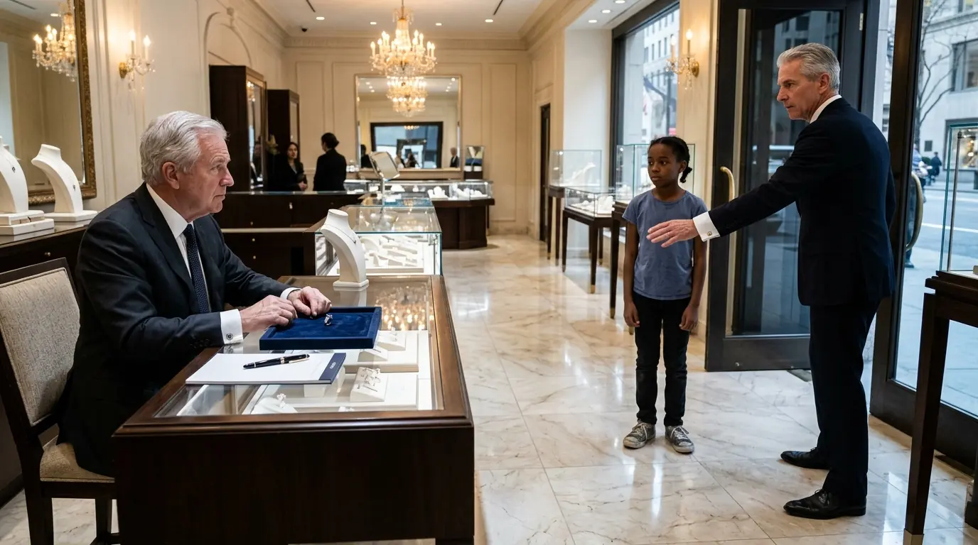 “That Ring Isn’t Real, Sir,” the Black Girl Whispered — The Billionaire Stopped Signing