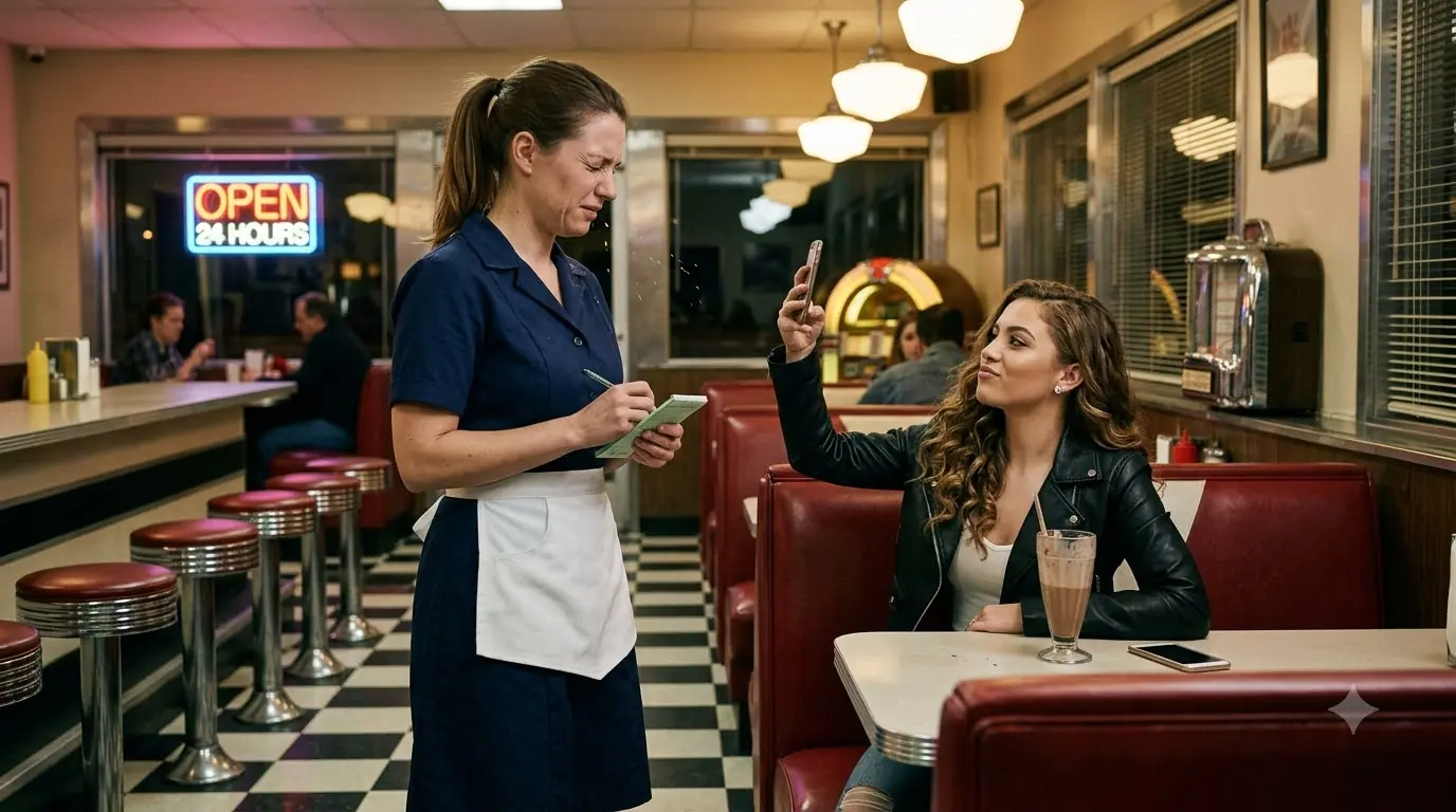 A Rich Girl HUMILIATED the Waitress — Then Marco Conti Left His Booth