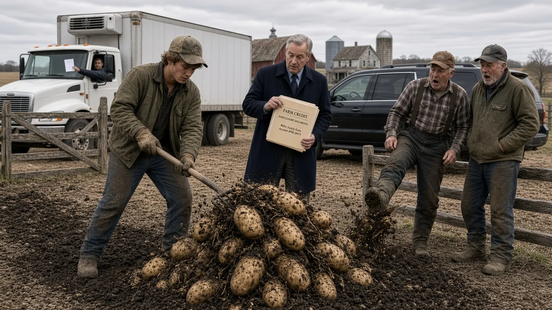 THE BANK GAVE A TEEN FARMER 75 DAYS TO SAVE HIS FAMILY FARM—THEN HE ASKED A MUSHROOM FARM FOR WHAT EVERYONE ELSE THREW AWAY