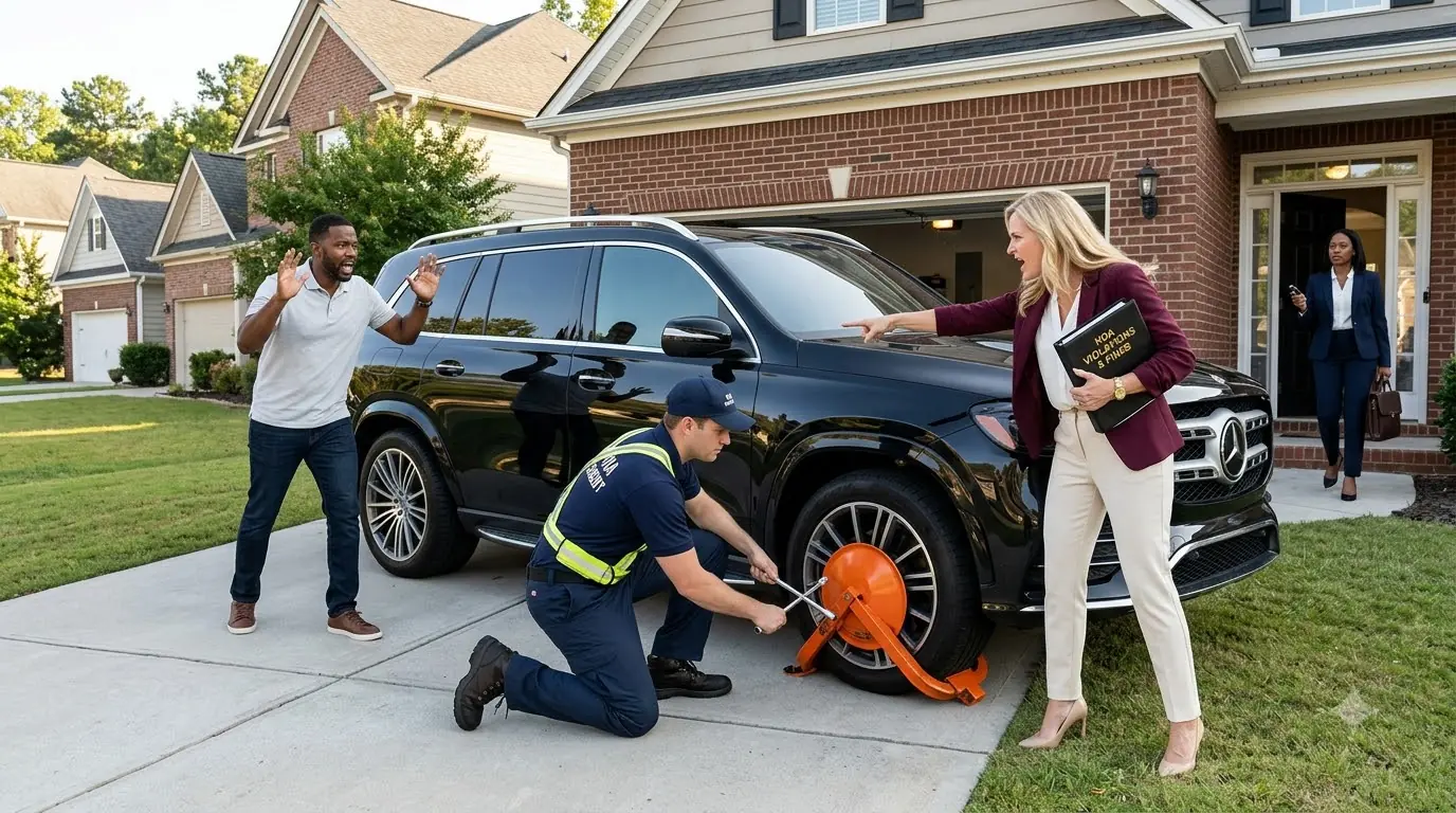 She Booted an SUV in His Own Driveway — Then the County Prosecutor Walked Out