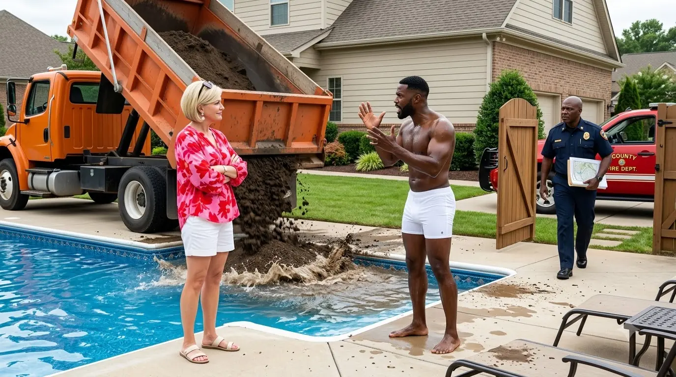 HOA Karen Filled His Swimming Pool With Dirt — Then the Fire Chief Pulled Out the Form She Had Signed