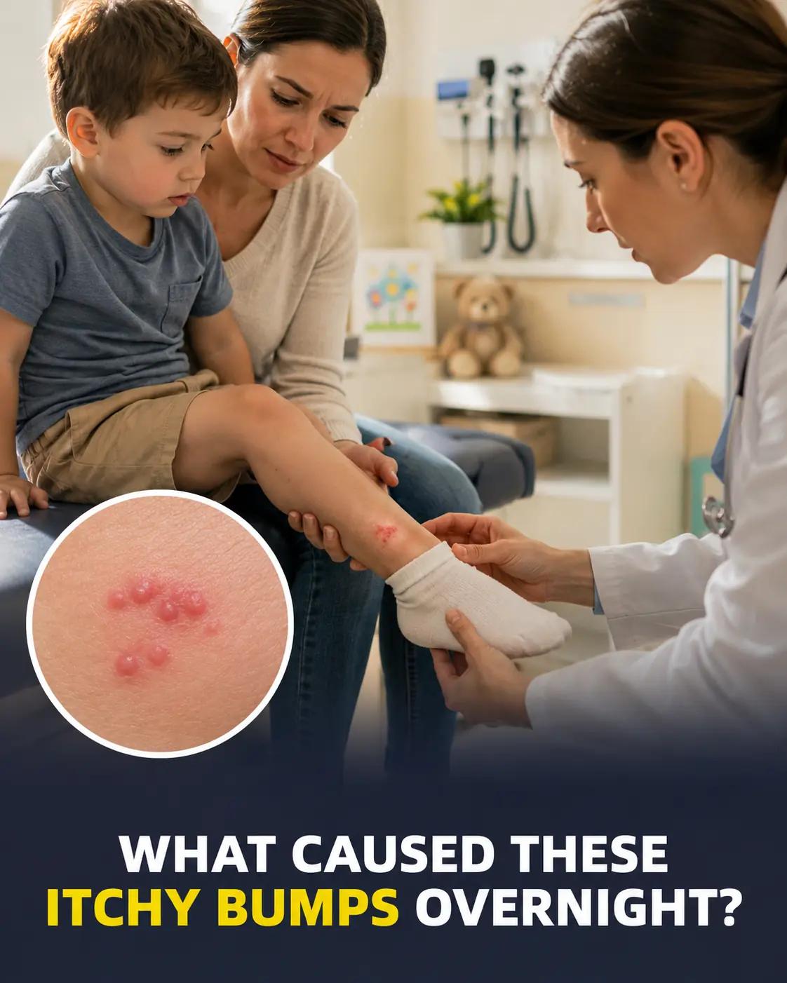 Tiny Red Bumps Around a Toddler’s Ankles: Possible Causes and When to Seek Help