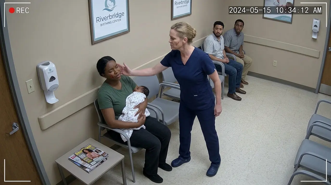 Nurse Slaps A Black Mom Holding Her Baby — Then the Mom Pulled Out Her Tablet