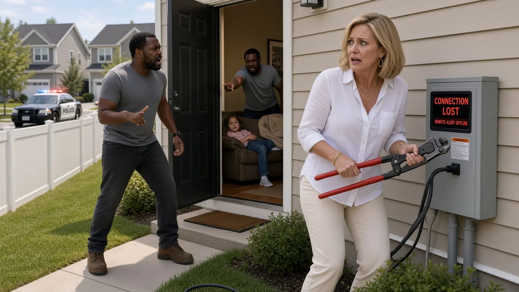 HOA PRESIDENT CUT A HOMEOWNER’S INTERNET CABLE OVER A PETTY VIOLATION—THEN AN AMBULANCE TURNED INTO THE STREET
