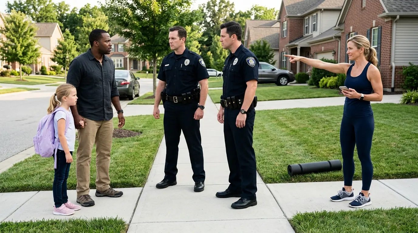 Woman Calls 911 on a Black Father Walking With His White Daughter — His Phone Records Everything