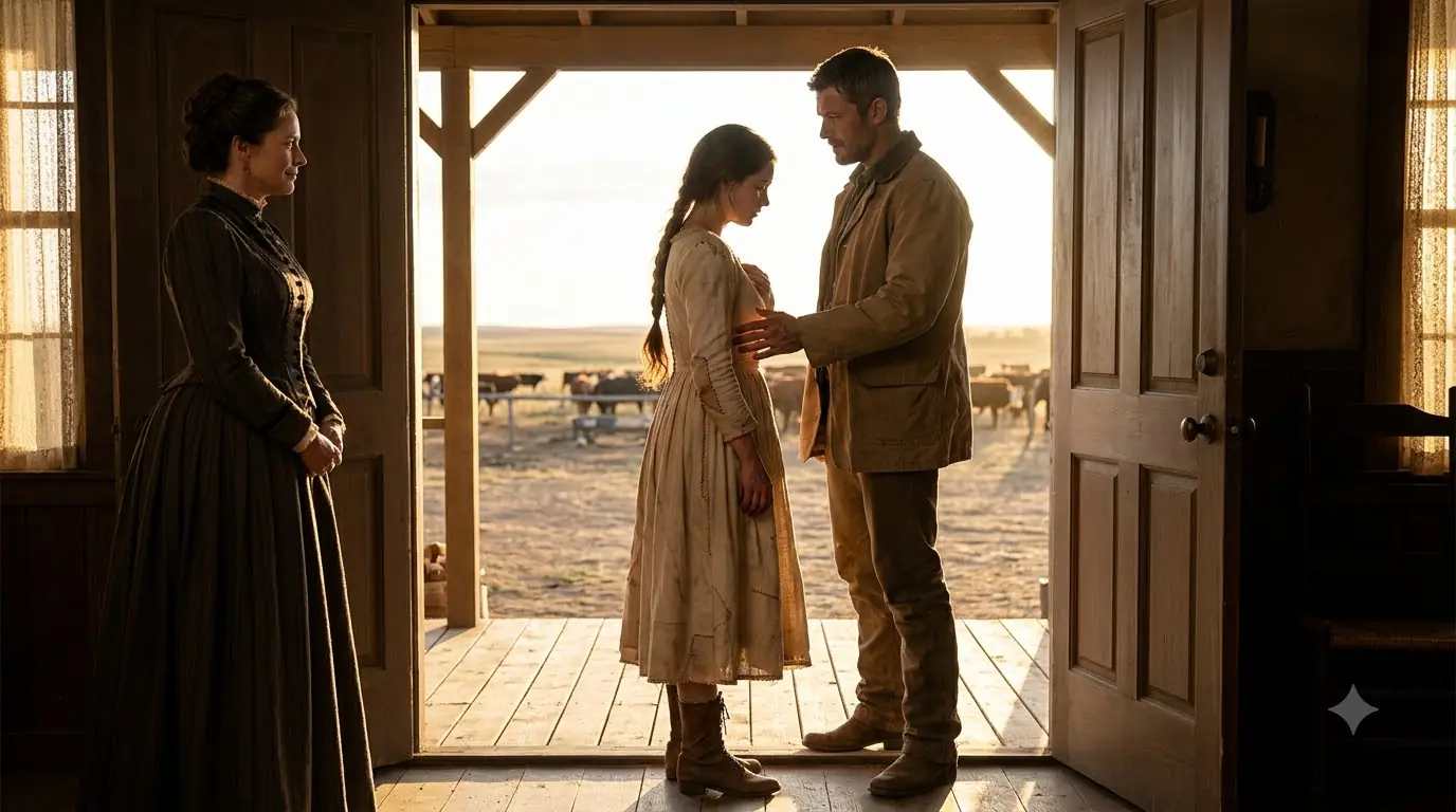 They Sent Him the Poorest Girl as a Cruel Joke — Then the Cowboy Said She Was Worth More Than Gold