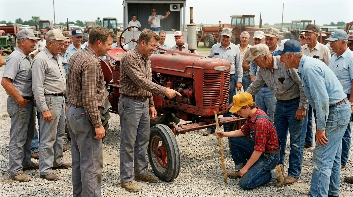 They Shamed the Farm Boy at the Auction — Then He Found the Prototype Part No Dealer Had Seen