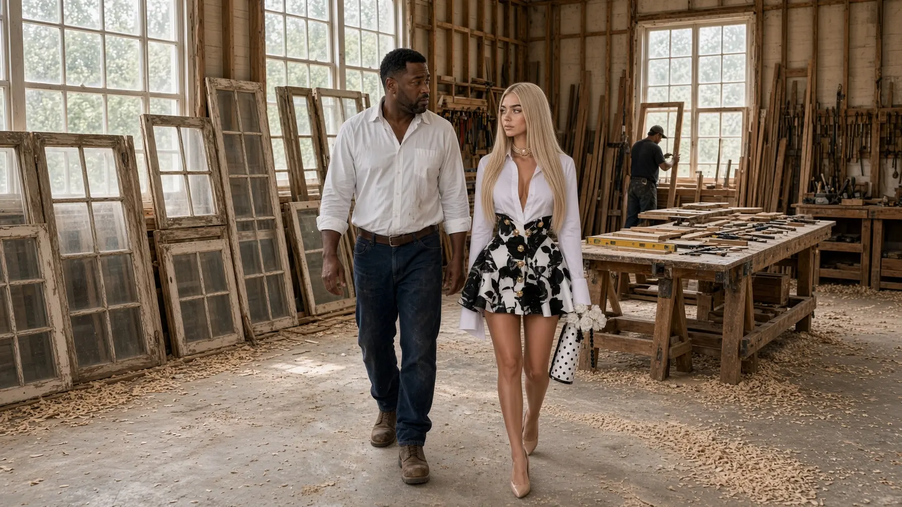 A Black Single Dad Was Fixing Old Windows — Then A Rich Woman Asked Him To Save Her Empire
