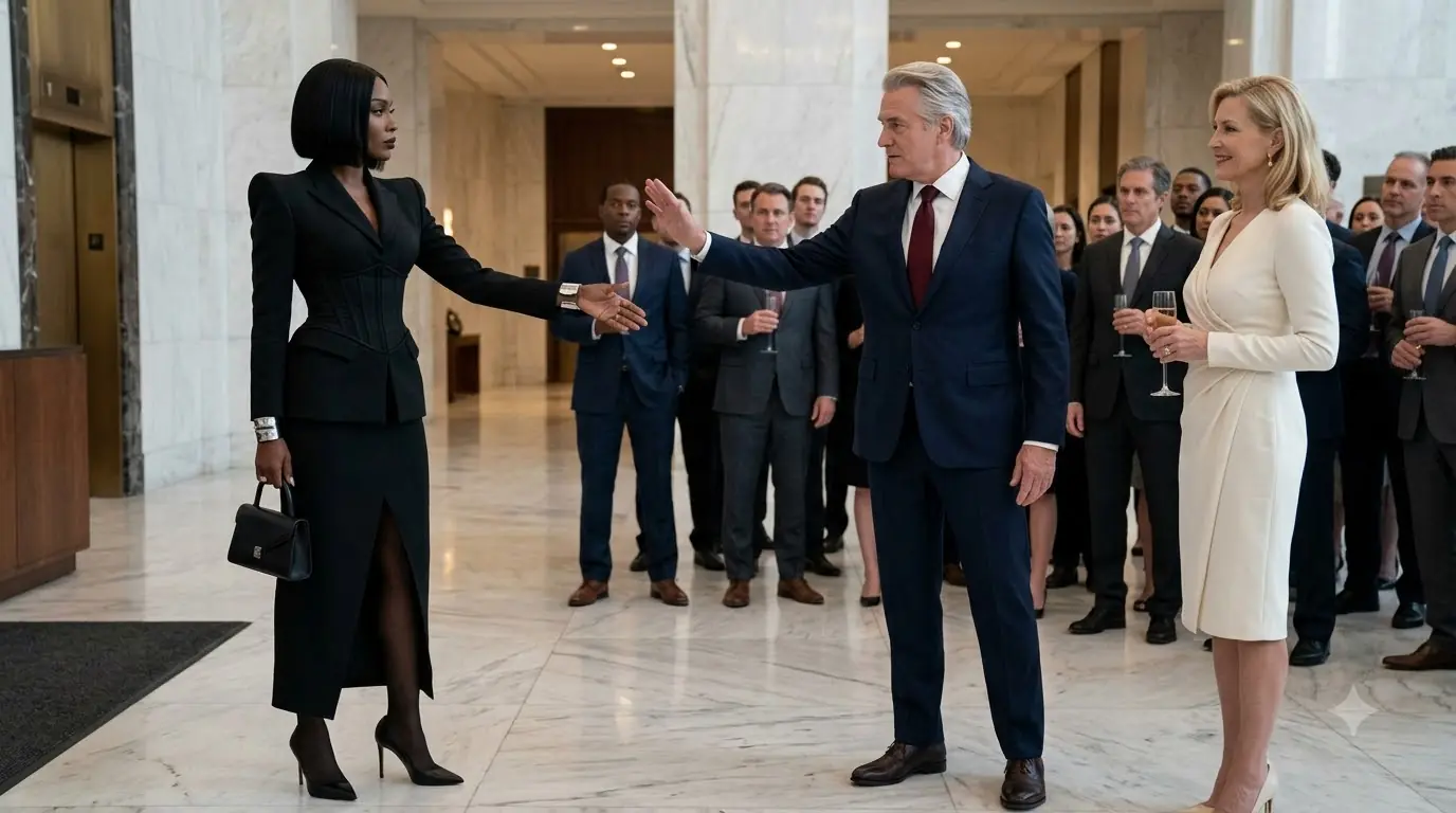 A Billionaire Refused to Shake a Black Woman’s Hand — Then She Withdrew the $2 Billion Keeping His Empire Alive