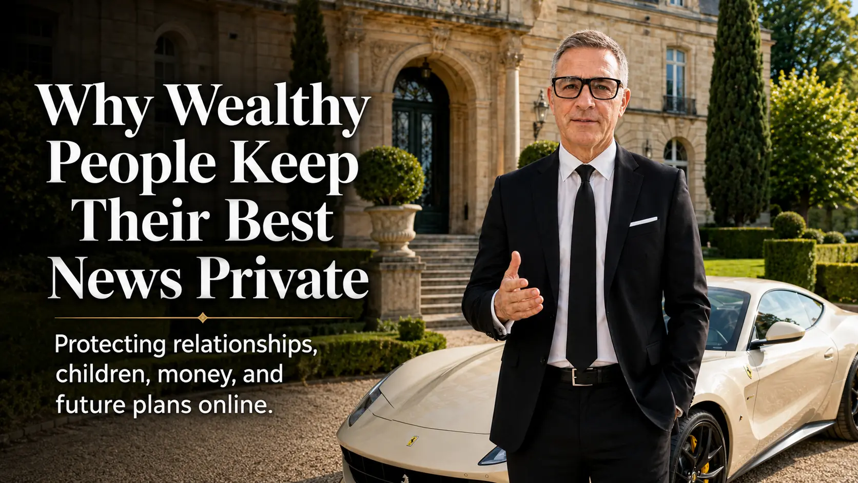 Why Wealthy People Keep Their Best News Private: Protecting Relationships, Children, Money, and Future Plans Online