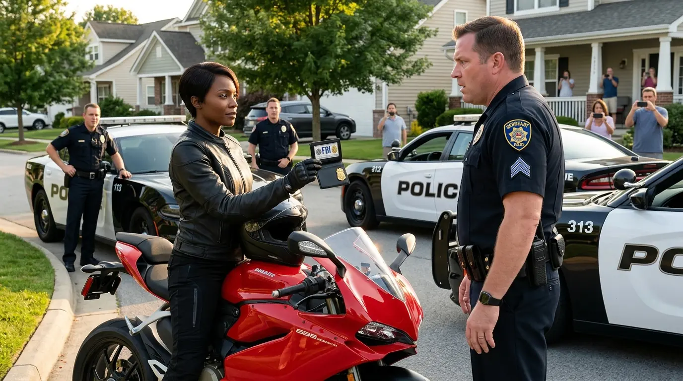 Cops Surrounded a Black Woman Riding a Superbike — Then She Revealed Her FBI Badge