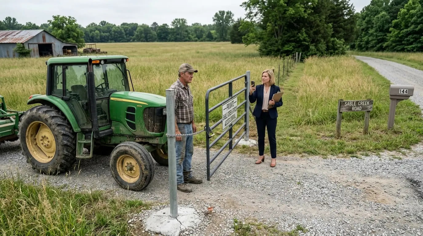HOA Built a Gate Across My Land — I Tore It Down, and Police Discovered What They Were Hiding