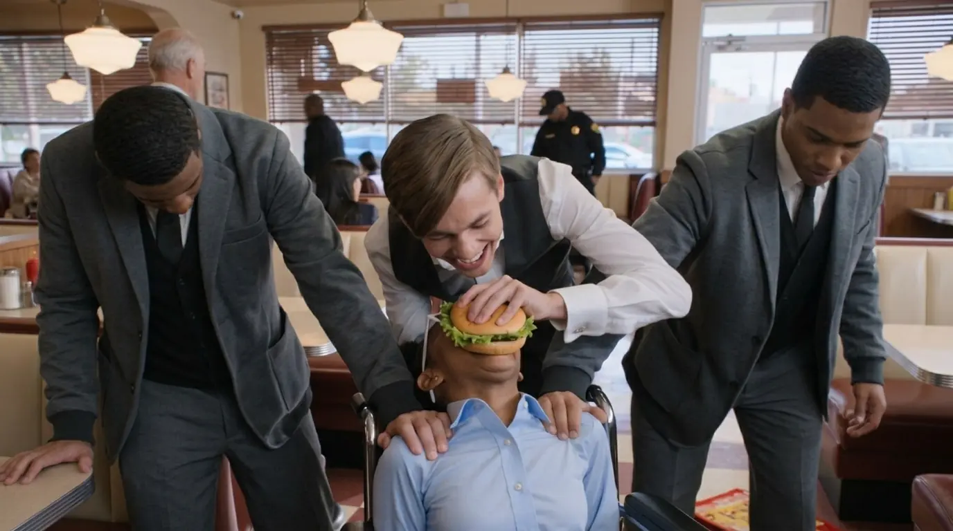 Bullies Tipped Her Wheelchair In A Crowded Diner — Then The Man Who Loved Her Walked In