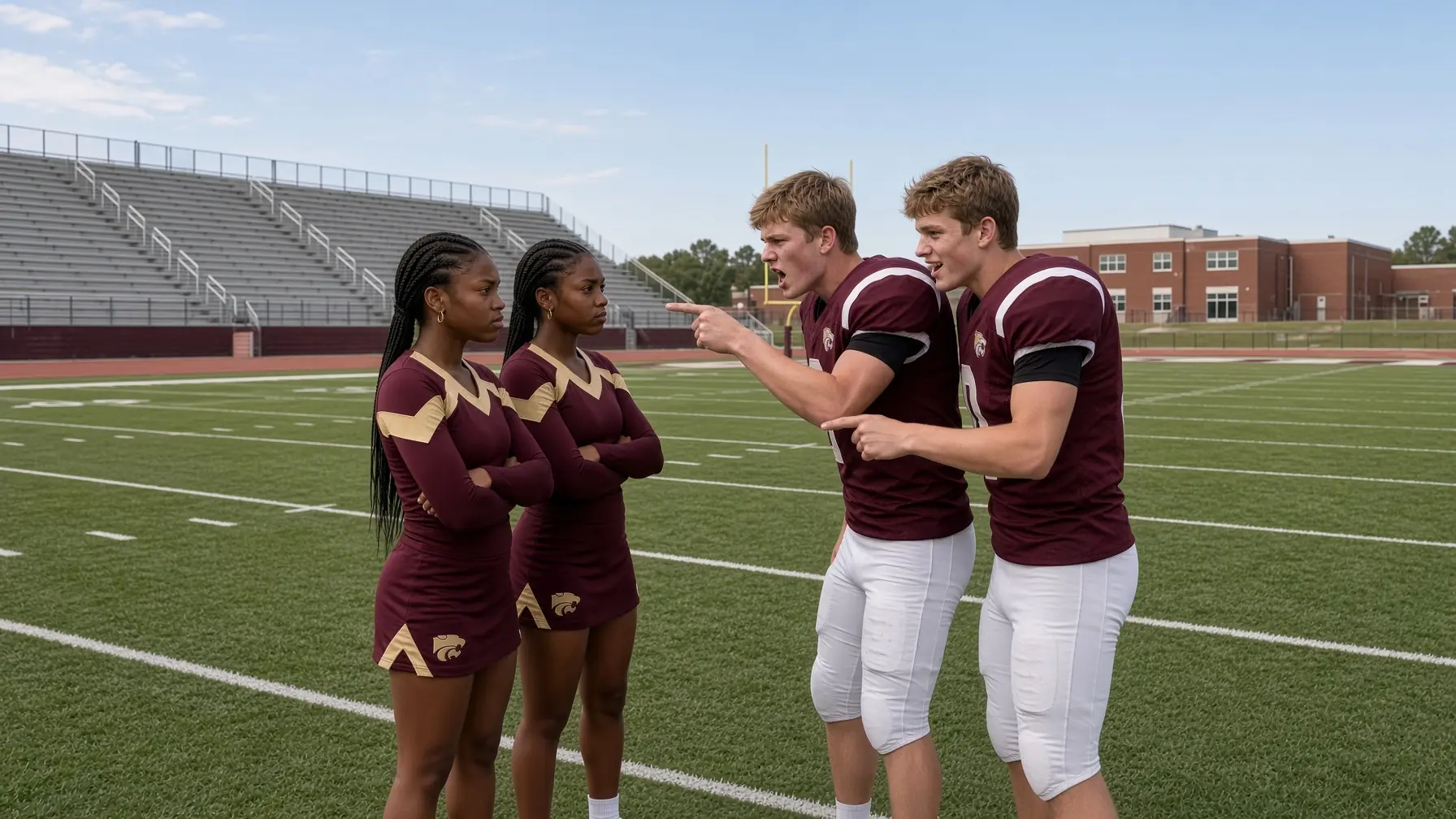 Black Twins Threatened By Football Bullies, Unaware They Are Ruthless Black Belts