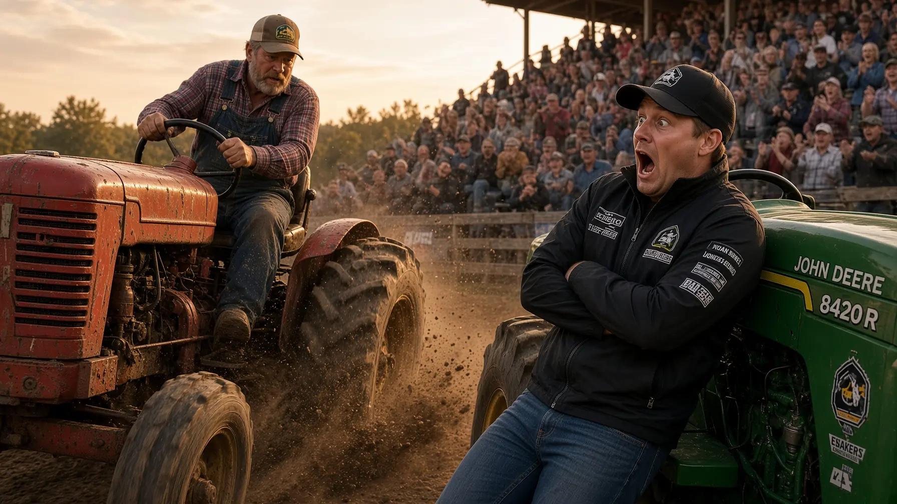 They Laughed at the Old Red Tractor—Until the Track Went Quiet