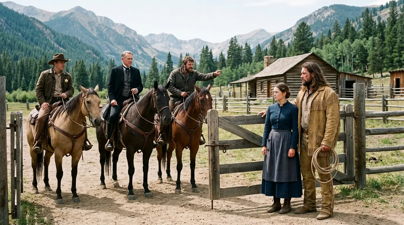 “I’ll Marry Anyone to Escape Him…” She Chose a Mountain Man — Then He Handed Her a Ticket to Leave