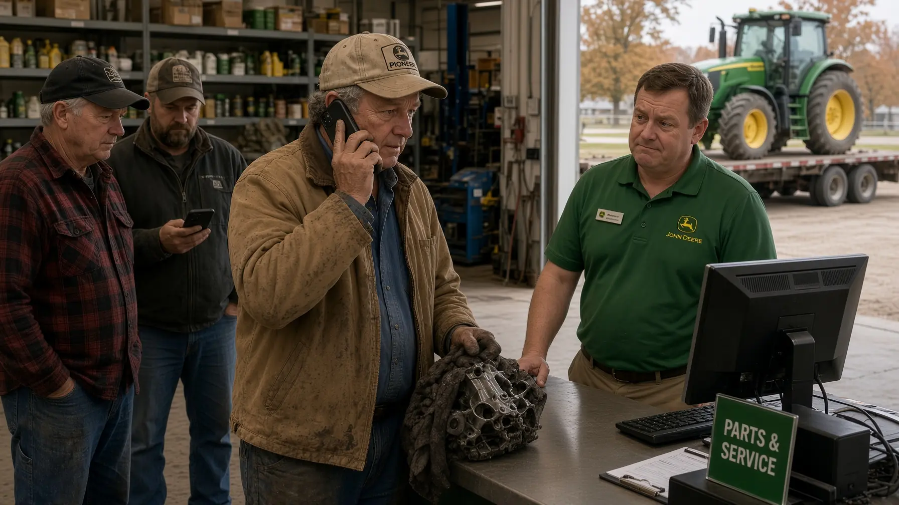 THE JOHN DEERE DEALER WHO REFUSED ONE REPAIR — AND LOST 23 FARMS IN SIX MONTHS