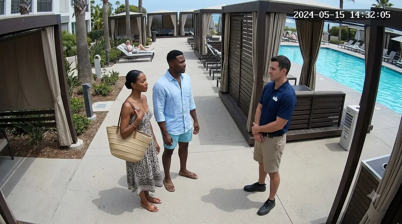 Resort Worker Kicks Out a Black Couple From the VIP Area — Then They Pull Out the Ownership Papers