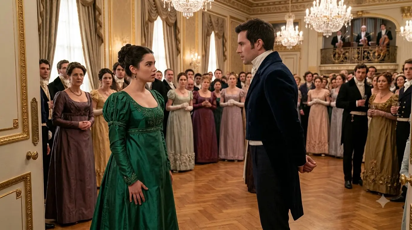 The Duke Saw Her Enter the Ballroom — Then Quietly Asked, “Who Dressed You?” ...