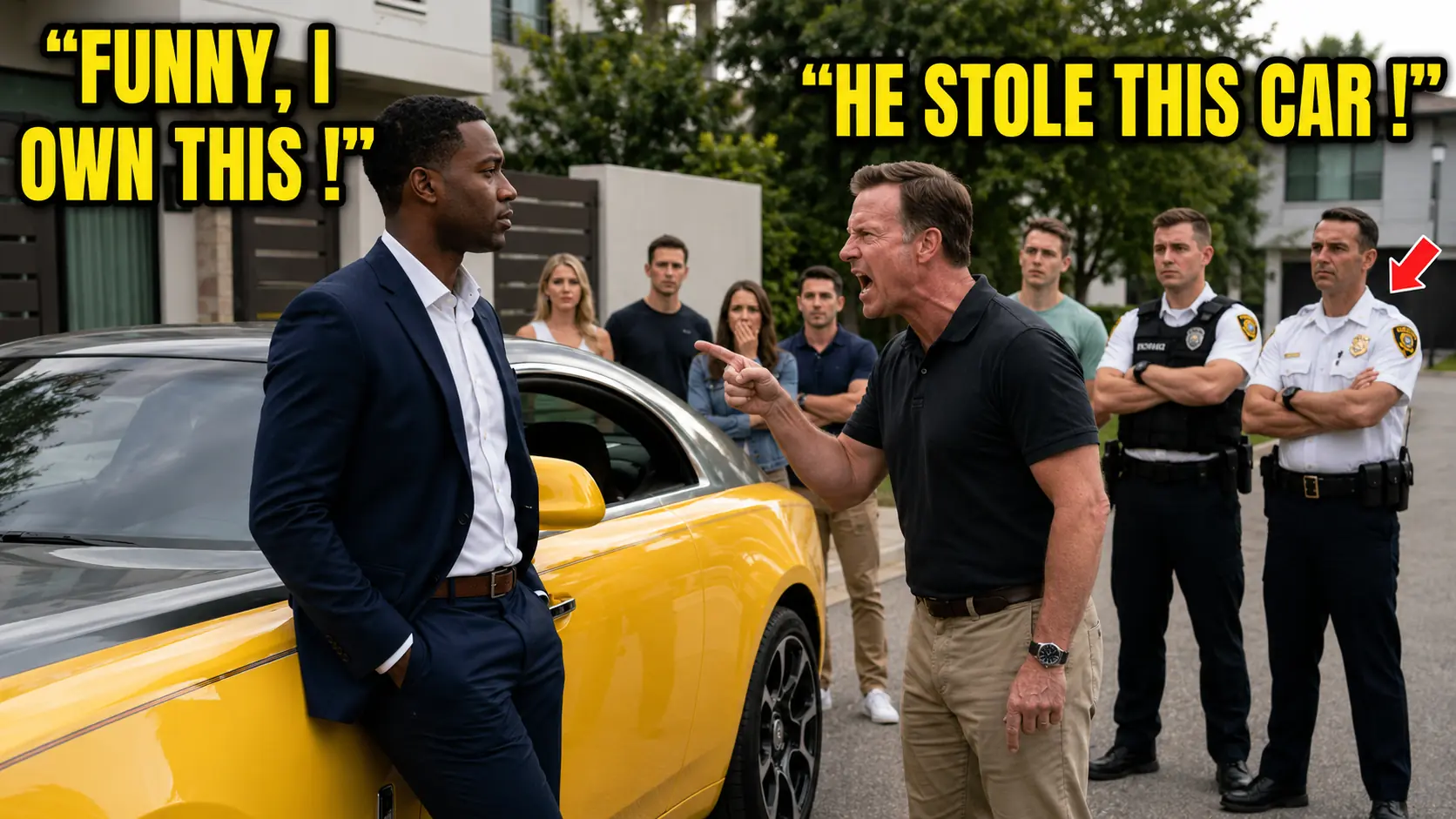 Neighbors Call Cops on a Black Man for “Stealing” His Own Rolls-Royce — Then Instantly Regret It