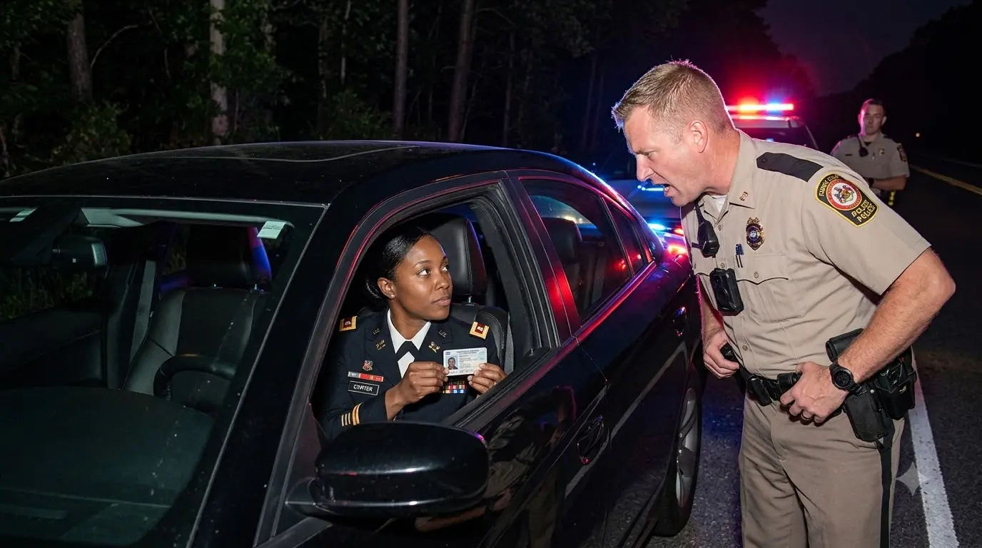 The Officer Handcuffed a Captain at Midnight — Then She Said, “Activate Carter Protocol”