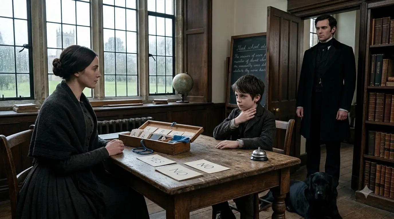 They Called the Earl’s Silent Heir Cursed — Until a Fired Governess Made Him Speak