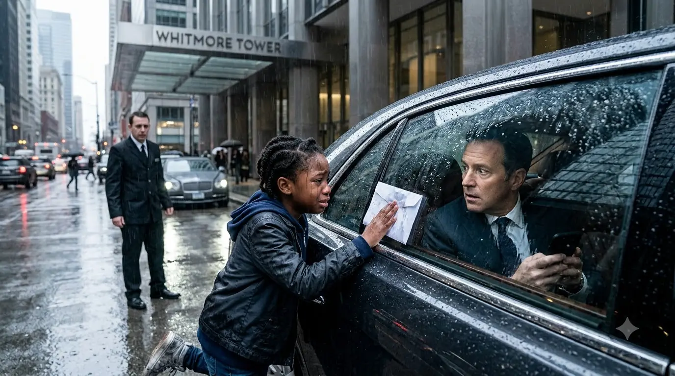 Rich CEO Steps Into His Bentley — Then One Word from a Black Child Stops Him Cold