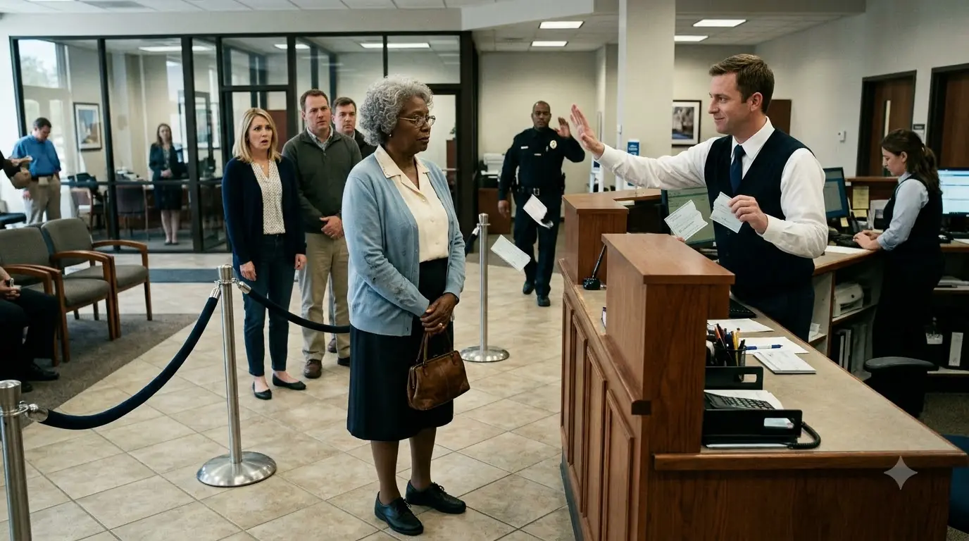Bank Teller Rips Grandma's $8,500 Check, Calls It Fake - Her Daughter Bans Him For Life