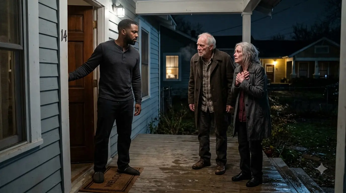 Single Dad Shelters an Elderly Couple on a Freezing Night — Days Later, His Life  Has Changed