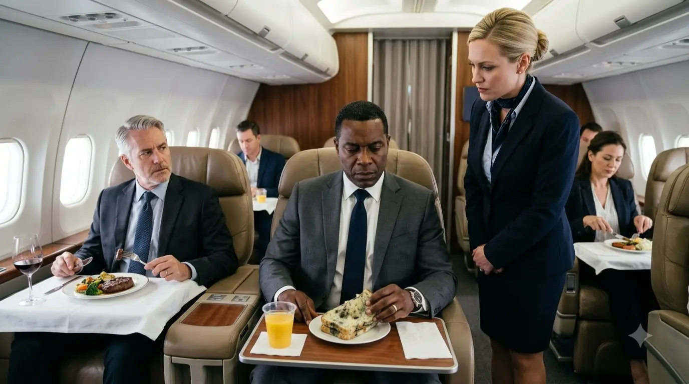 A CEO Served Moldy Food — So He Fires The Racist Flight Attendant On Landing