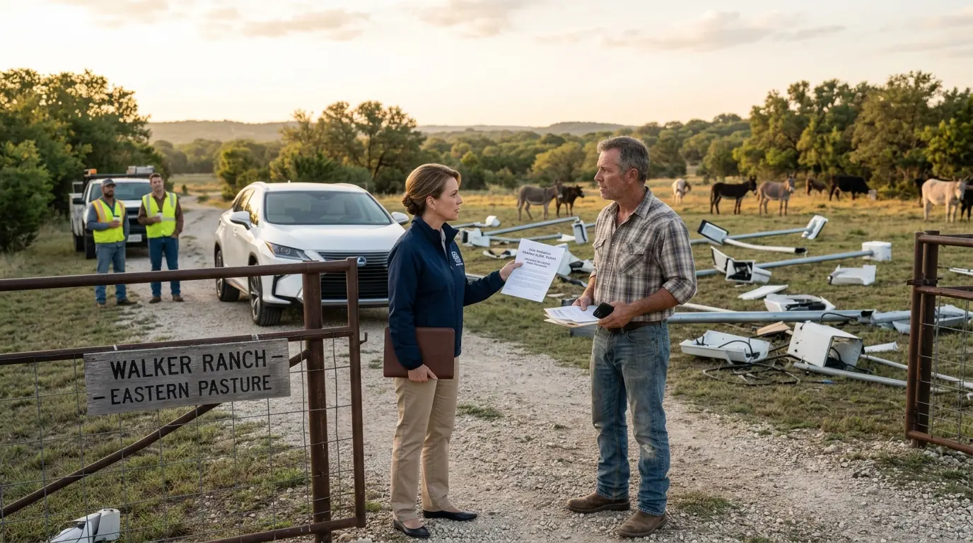HOA Billed Me $96,000 After My Guard Donkeys Smashed Their Lights — They Didn't Know I Owned the Land
