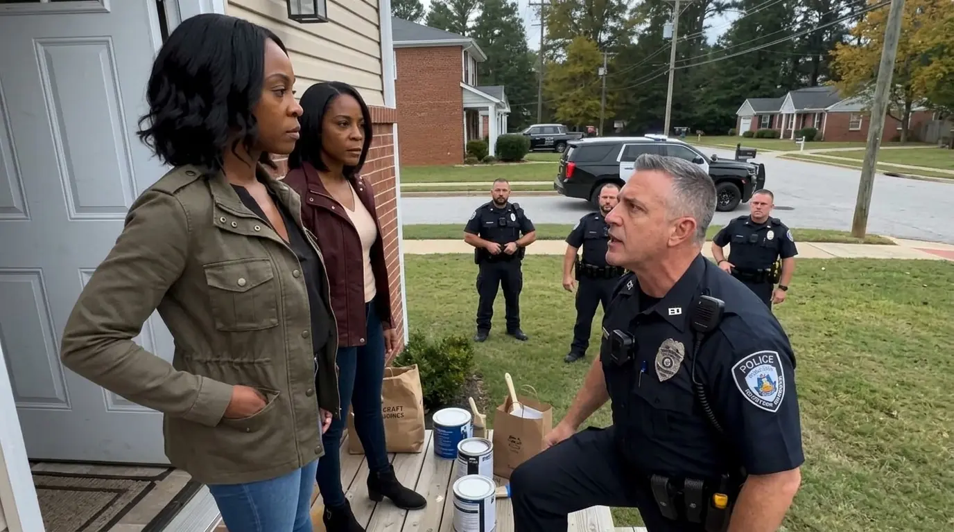 Four Officers Surrounded Two Black Women On Their Own Porch — Then The Sisters Opened Their FBI Credentials