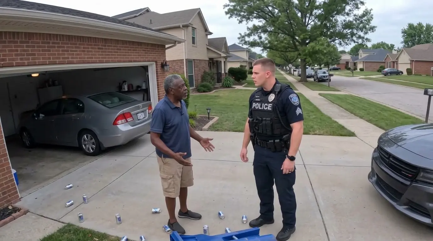 A Young Cop Arrested A Black Man Taking Out His Recycling — Then The Booking Sergeant Recognized Who He Had Just Handcuffed