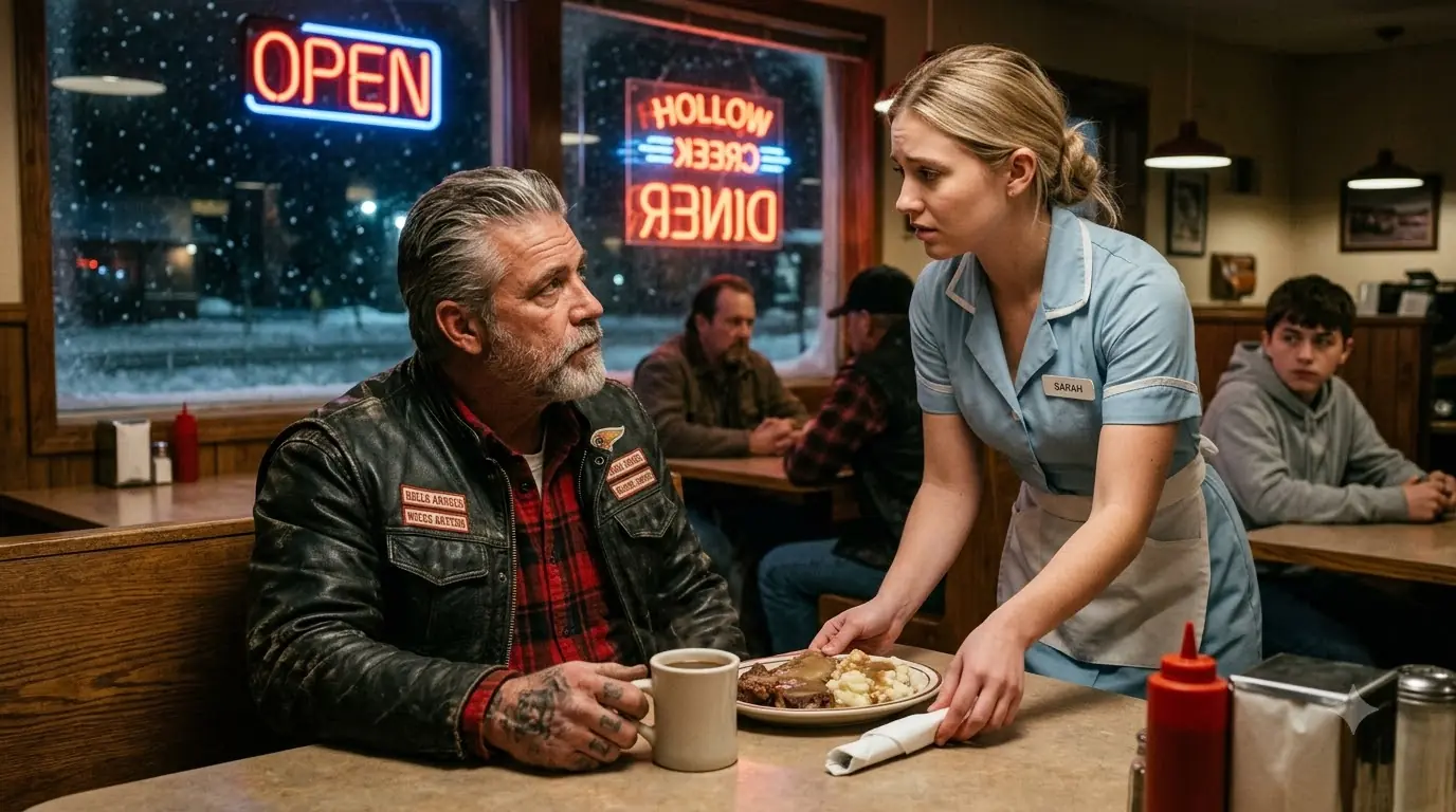 A Waitress Slipped a Secret Napkin to a Hells Angels President — Then 1,000 Bikers Came to the Diner Before Sunrise