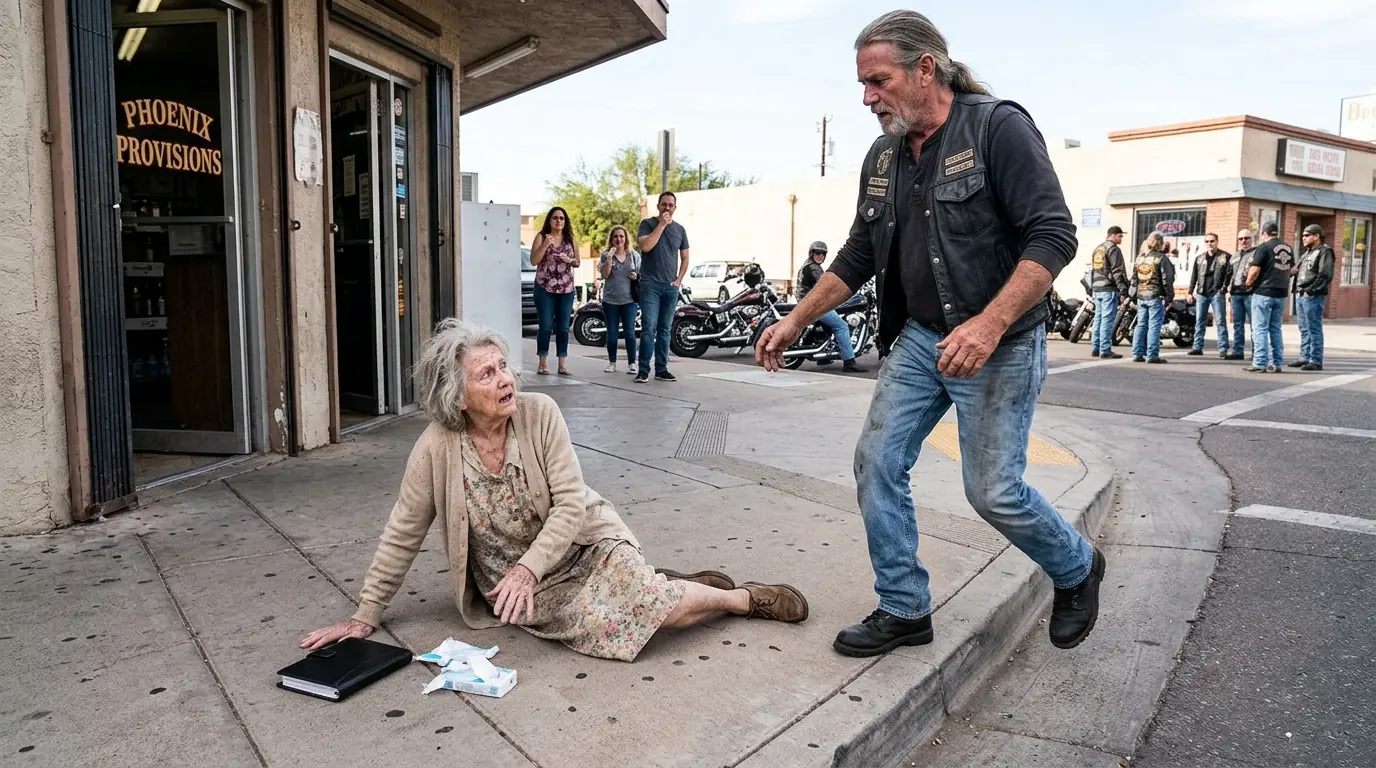Thugs Shoved an 84-Year-Old Woman for Her Purse — Then Her Former Hells Angels Son Got the Call