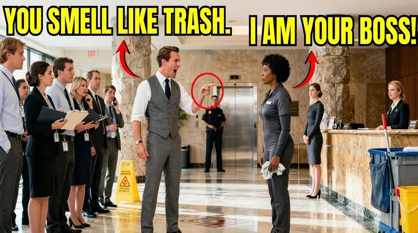 CEO Fired a Black Janitor for “Smelling Like Poverty” — Unaware She Owned the Building
