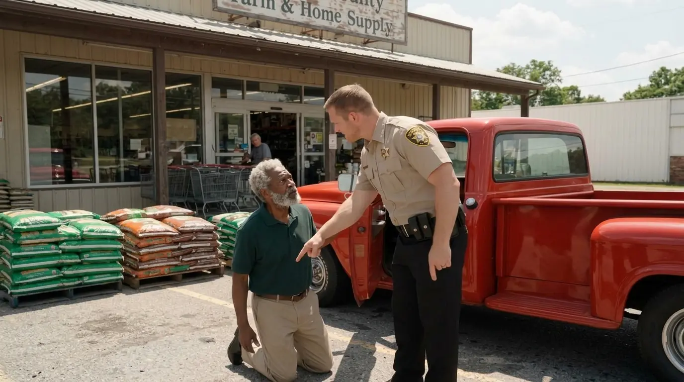 Cop Threw A Black Man’s Truck Papers Across The Parking Lot — Then His Sergeant Read The Name On His Credentials