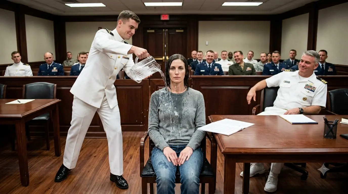 They Drenched the “Nobody” in Open Court — Then the Commissioner Called Her by the Name No One Was Supposed to Know