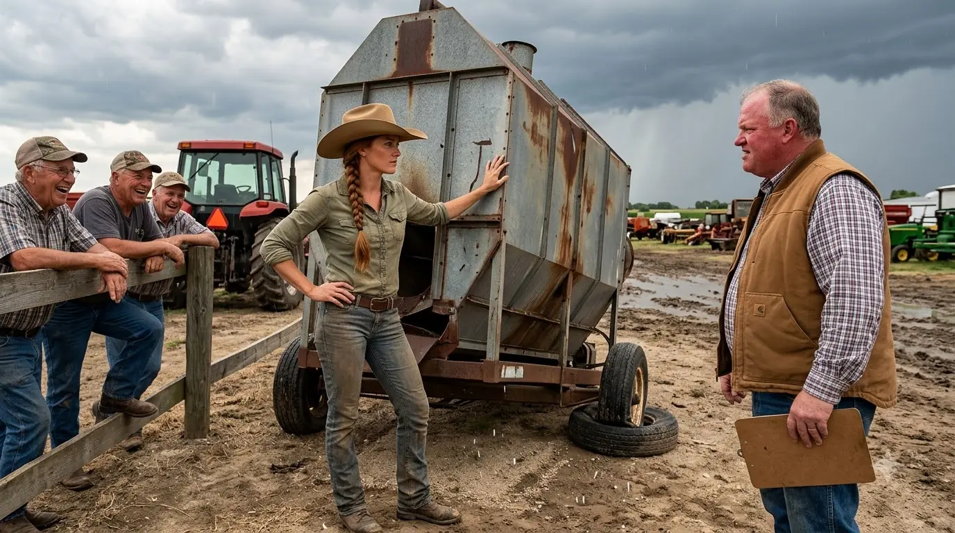 Everyone Laughed When Maggie Paid $200 for a Dead Grain Dryer — Then the Rain Came and the Co-op Stopped Taking Corn