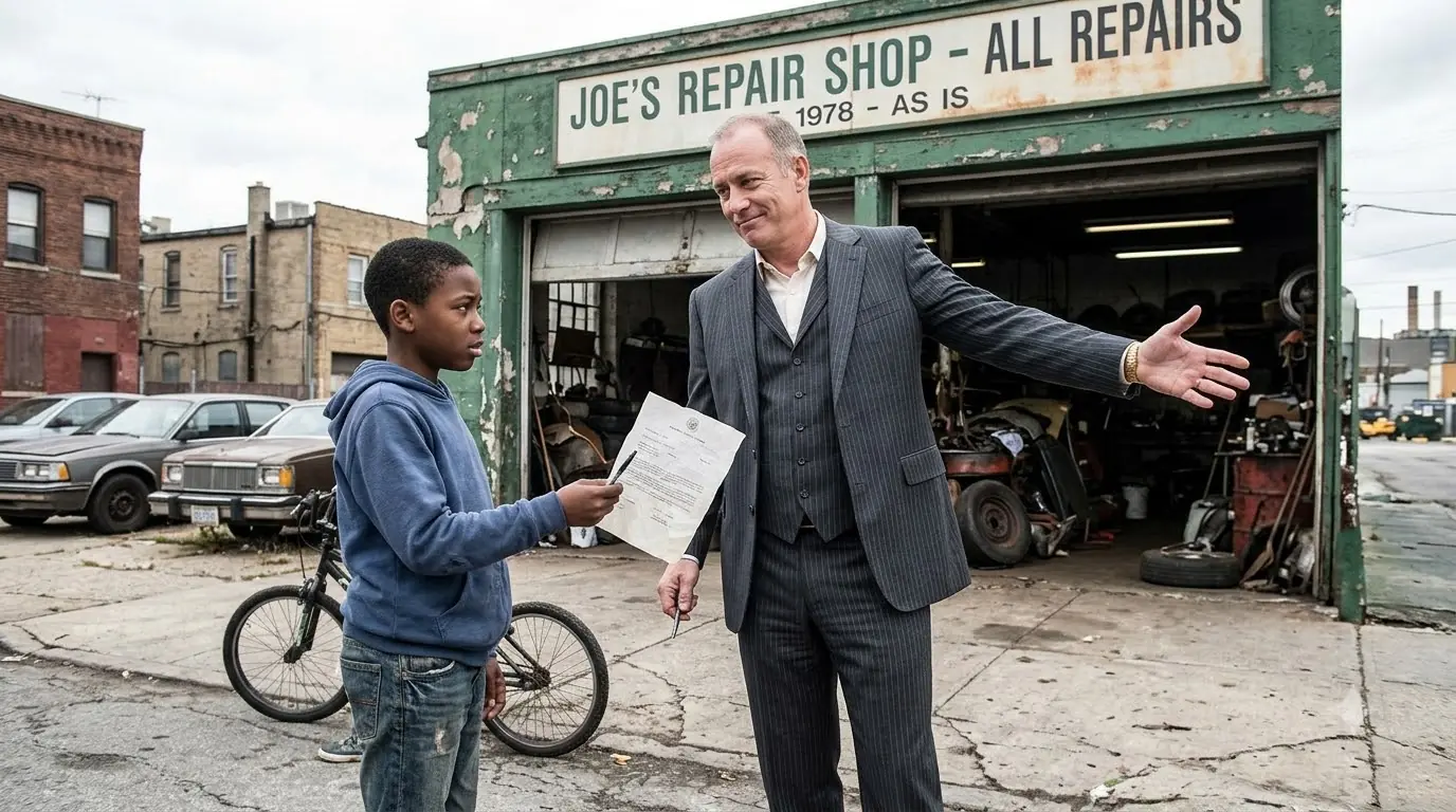 CEO Tricked a Poor Black Boy Into Buying a "Junk" Garage — 6 Months Later the Boy Owned His Empire