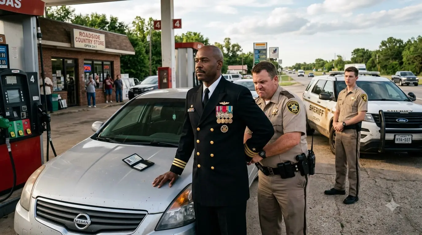 Cop Arrests A Man At The Gas Station — Then One Call To the Station Ends His Career
