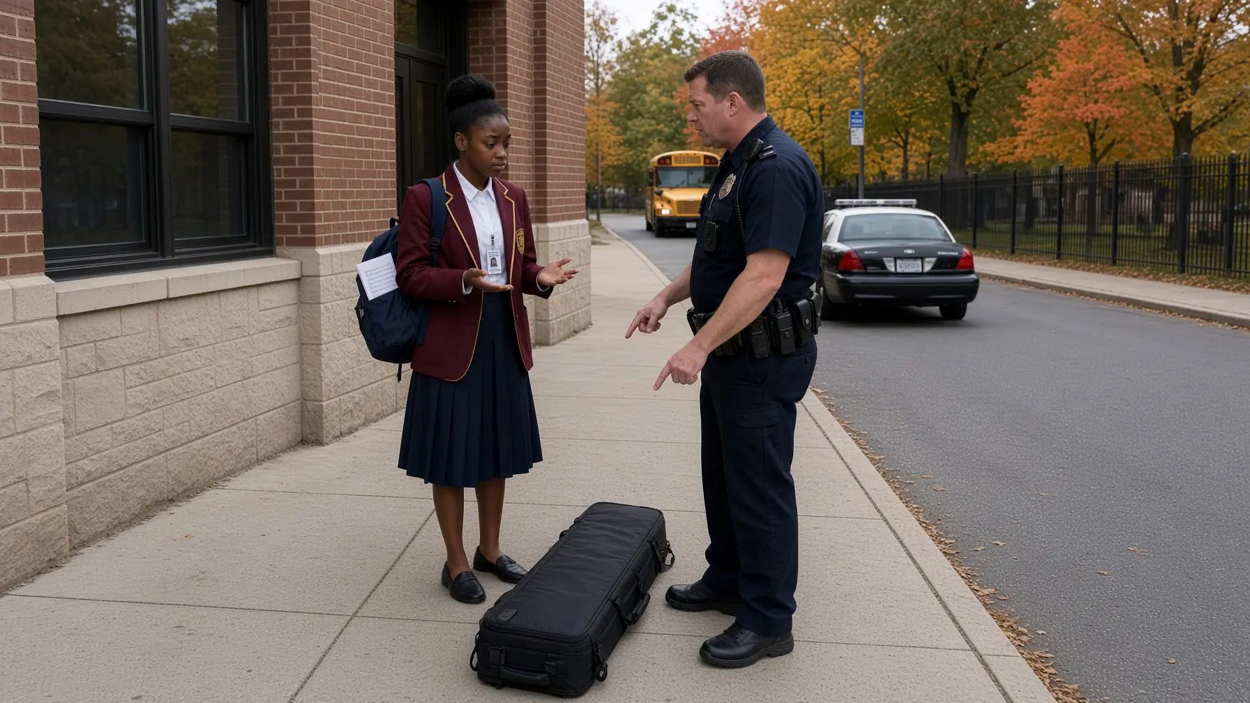 A Cop Detained A Black Teen Carrying A Keyboard — Then Her Father Walked Into The Hearing With The Law He Wrote