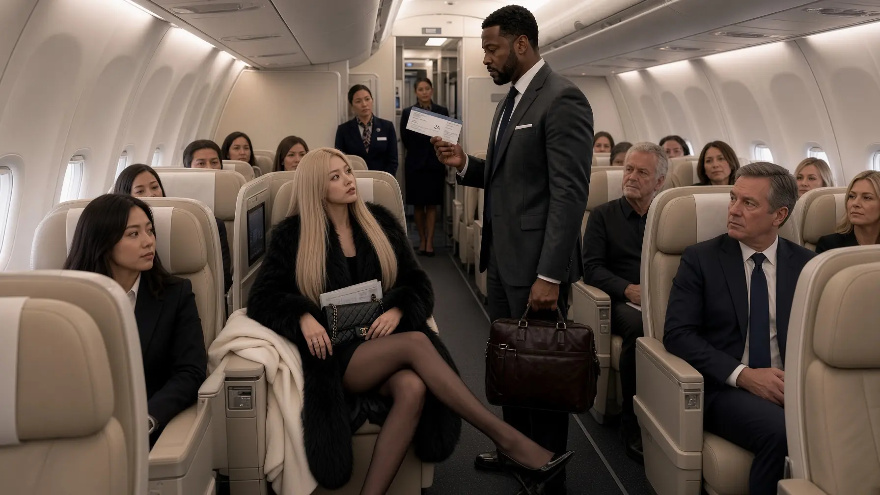 Rich Woman Stole Black CEO's Seat—Then Froze When He Said: "I Own Your Company" Shockingly