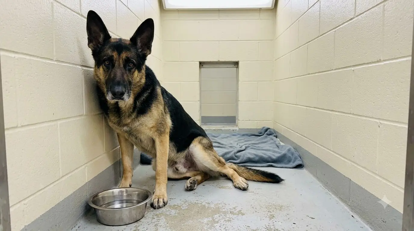 Bear’s Back Legs Start Giving Out Before Dinner Is Over, So He Leans His Whole Body Against the Wall to Keep Eating