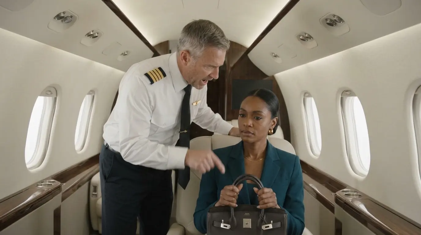 A Private-Jet Captain Ordered A Black Woman To The Back — Then Operations Told Him Who Had Just Bought The Company
