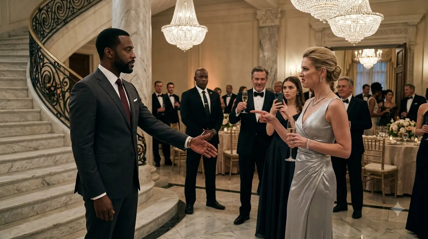 CEO Kept Ignoring the Man's Outstretched Hand at Gala — Until He Was Introduced as Her Boss