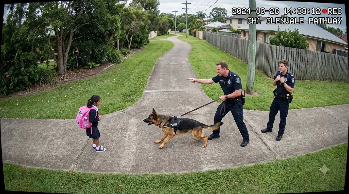 Cops Unleash K9 On Old Black Girl — Then Her Delta Force Mother Came Running