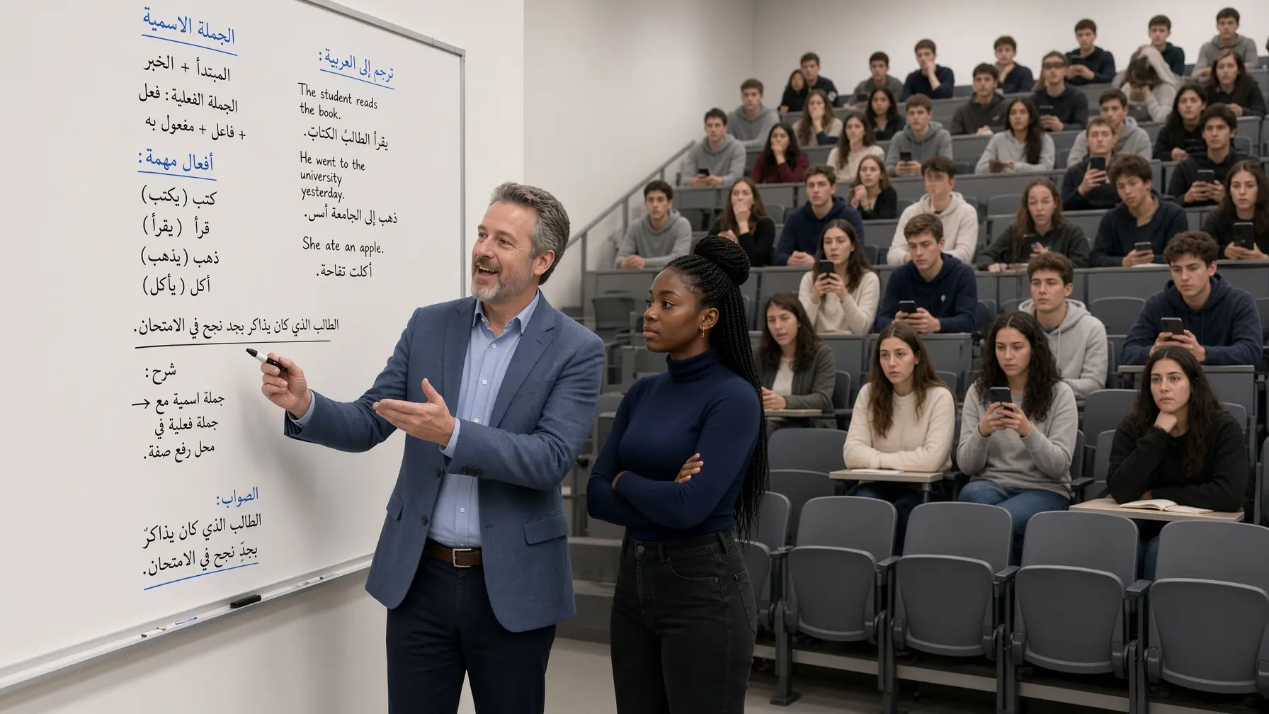 Language Professor Humiliated the Black Student in Arabic —Seconds Later She Answered Back Perfectly