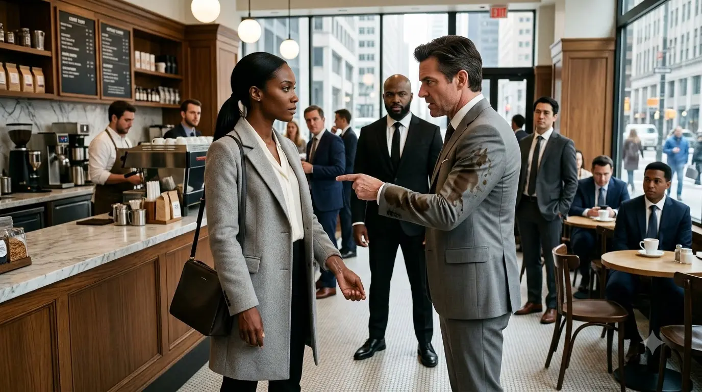 A CEO Ordered a Female Customer Out of a Café — Then His Bodyguard Recognized Her Scar